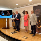 Imagen de la presentación de los premios Gaudí Gresol de este año en el Ayuntamiento de Reus.