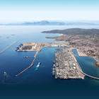 Imatge del port d'Algesires.