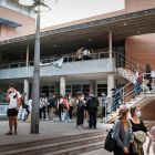 Estudiantes al inicio del curso 2021-22 en la Facultad de Medicina y Ciencias de la Salud.