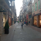 Imatge del carrer Monterols, un dels nuclis comercials de Reus.