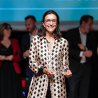 Choni Fernández, directora de sostenibilidad de PortAventura World, recogió el premio.