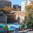 Imatge del pati de l'Escola Prat de la Riba de Reus.