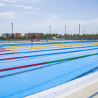 Imatge d'arxiu de la piscina Sylvia Fontana, a l'Anella Mediterrània de Tarragona.