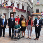 La consellera Tània Verge enciende la segunda Tronada extraordinara de la Fiesta Mayor de Sant Pere 2022