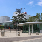 Imagen de la sede del Tribunal Europeo de Derechos Humanos en Estrasburgo.