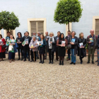 Els autors del Camp de Tarragona i Terres de l'Ebre amb els seus llibres.