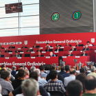 Imatge de l'assemblea general de la FCF a Blanes.