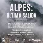 El documental mostra la ruta alpina que fan els refugiats per arribar al nord d'Europa.