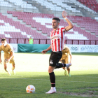 Iker Unzueta és l'home gol de l'SD Logroñés amb cinc gols, els dos últims els va fer el darrer partit.