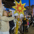 La celebració del Nadal ucraïnès vora el Pessebre de sorra de la Pineda.