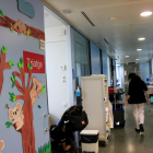 Passadís d'Urgències de Pediatria de l'Hospital Sant Pau de Barcelona.