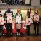 Imatge dels impulsors del festival Tarragona Sona Flamenc, durant la presentació del certamen.