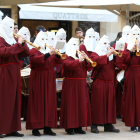 Músicos de una de las cofradías procesionales, en una imagen de archivo.