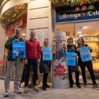 El número 2769070, ganador del primer premio, fue distribuido en la 'Tienda del Café' de la Rambla Nova.