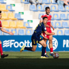 Un error de Francesc Fullana al mig del camp va provocar que el Nàstic marquès el gol el dissabte.