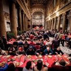 Imatge d'arxiu d'un dinar de Nadal organitzat per Sant Egidi.