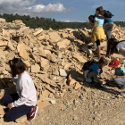 A la pedrera d'Alcover-Mont-ral s'han trobat fòssils d'animals del període Triàsic.