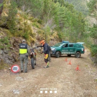 Imatge d'arxiu d'un control d'Agents Rurals a un camí forestal.