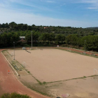 Pla general de la pista d'atletisme del Vendrell.