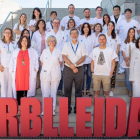 El grup de recerca de Patologia oncològica de l'IRBLleida, la UdL i el departament d'Anatomia Patològica de l'Arnau de Vilanova.