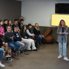 Imatge de la la jornada «L'experiència d'emprendre a les aules de FP» celebrada a Reus.