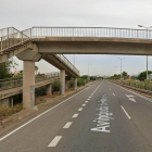 L'avinguda Tarragona de Reus, on s'implementarà un dels carrils bici.