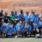 Un dels equips femenins del Racing CF Bonavista.