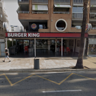 Imatge del Burger King del passeig Jaume I de Salou.