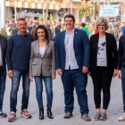 Imatge dels sis primers caps de llista de la candidatura de Ciutadans a Cambrils.