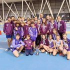 El equipo sub 14 femenino del Club de Atletismo Tarragona.