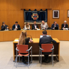 Imagen del pleno de Cambrils donde se aprobó el presupuesto municipal para 2023.