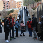 Participantes de la ruta exploratoria por la Part Baixa de Tarragona.