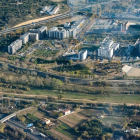 Imagen aérea del Francolí.