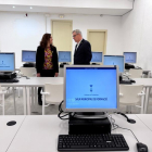 Imagen de la nueva aula de informática para personas sin recursos de Torredembarra.