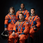 Imagen de los cuatro elegidos para formar parte de la misión.