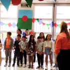 Imagen de la jornada de ayer en el Centro Cívico Migjorn donde se celebró el Día Internacional del Pueblo Gitano.