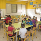 Imatge del menjador escolar del col·legi Centcelles de Constantí.