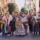 Els ravals es van omplir de ciutadans que volien presenciar com passaven els animals.