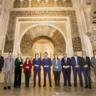 Imagen de los representantes del Grupo de Ciudades Patrimonio de la Humanidad en la asamblea general de Córdoba.