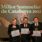Ton Colet, guanyador del concurs al Millor Sommelier de Catalunya 2022.