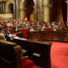 Pleno del Parlament.