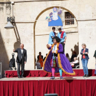 Carles Pellicer i Noemí Llauradó han estat presents durant l'espectacle de la Vella Quaresma de Reus.
