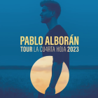 Cartel de la nueva gira de Pablo Alborán.