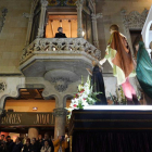 El canto de la saeta se hizo desde la Casa Navàs.