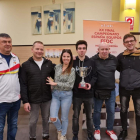 Imatge dels representants de Tarragona que han guanyat el Campionat d'Espanya d'Escacs.
