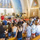 Imatge d'arxiu de la celebració d'una missa al Santuari de Llorito, que serà restaurat.