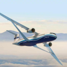Imatge virtual de l'avui que desenvolupa Boeing juntament ab la NASA.