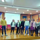 Representantes de las empresas participantes en el programa.