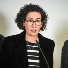 La secretaria general de ERC, Marta Rovira, en Ginebra.