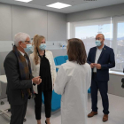 Manel Balcells también ha visitado la nueva área de ampliación y mejora del Hospital Comarcal de Móra d'Ebre.